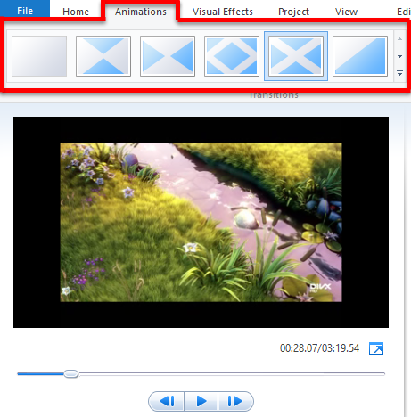 Windows, Movie Maker, películas, agregar mosaicos, subtítulos, créditos