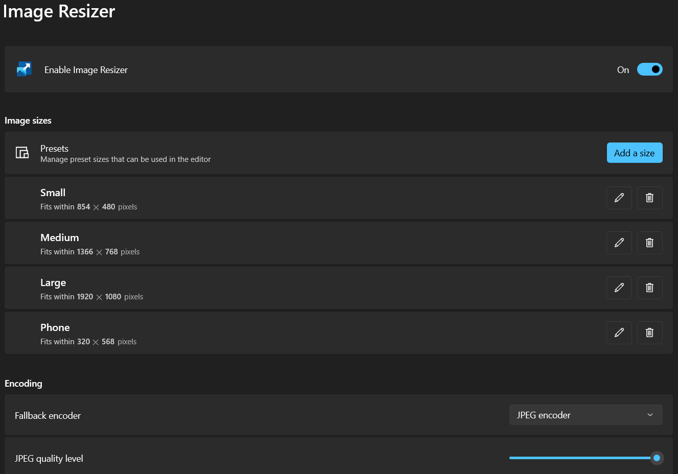 Redimensionador de imagen