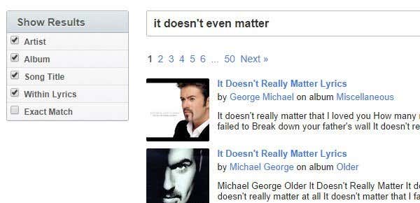 buscar letras de canciones