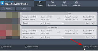 convertidor de estudio