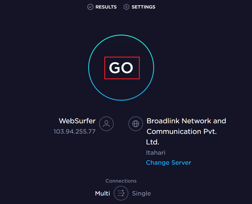 haga clic en IR en el sitio web más rápido.  Cómo arreglar la cámara Discord que no funciona en Windows 10
