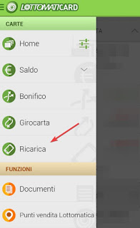 Solicitud de tarjeta de lotería