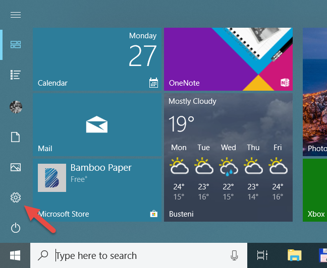 Windows, aplicaciones, espacio de almacenamiento