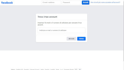 contraseña de facebook