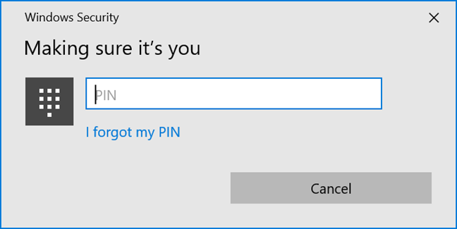 Introduce tu PIN