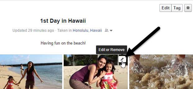 editar foto en facebook