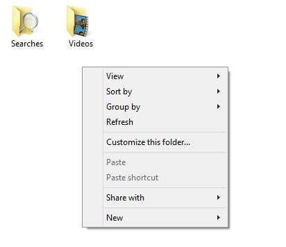 menu contextual windows 8