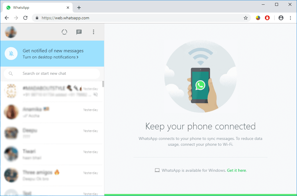 Cómo usar WhatsApp en tu PC