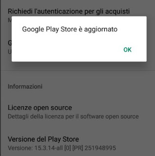 Actualizar la tienda de Google Play Tienda de juegos