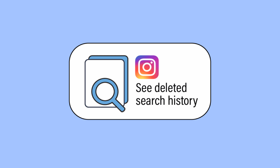 Cómo ver el historial de búsqueda eliminado en Instagram