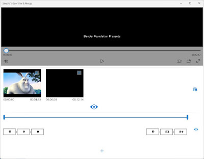 Combinación de recorte de video simple