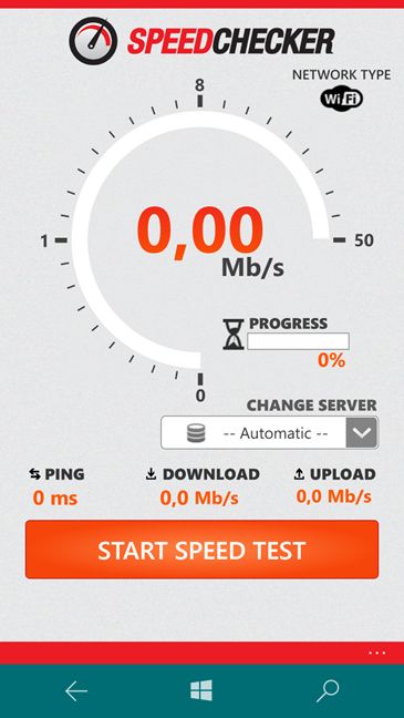 Windows 10 Mobile, prueba, velocidad, móvil, internet