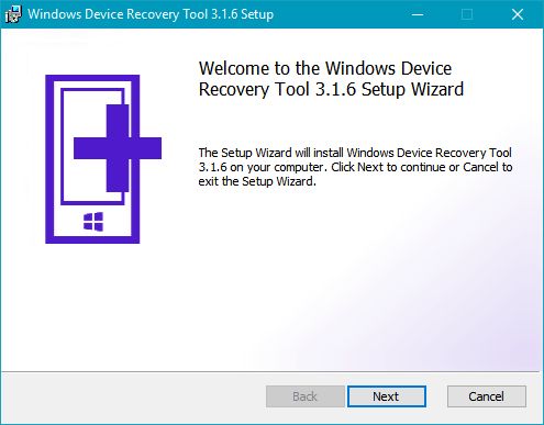 revertir, retroceder, Windows Phone 8.1, Windows 10 Mobile, Herramienta de recuperación de dispositivos de Windows, Lumia