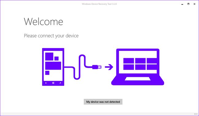 revertir, retroceder, Windows Phone 8.1, Windows 10 Mobile, Herramienta de recuperación de dispositivos de Windows, Lumia