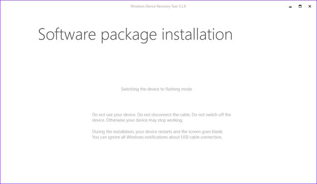 revertir, retroceder, Windows Phone 8.1, Windows 10 Mobile, Herramienta de recuperación de dispositivos de Windows, Lumia
