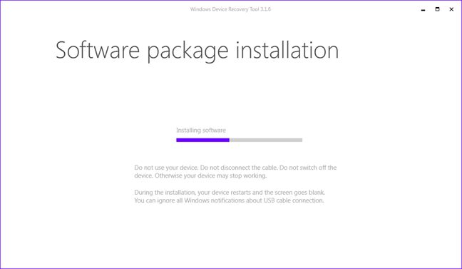 revertir, retroceder, Windows Phone 8.1, Windows 10 Mobile, Herramienta de recuperación de dispositivos de Windows, Lumia