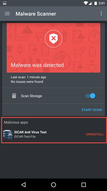 Bitdefender, Seguridad móvil