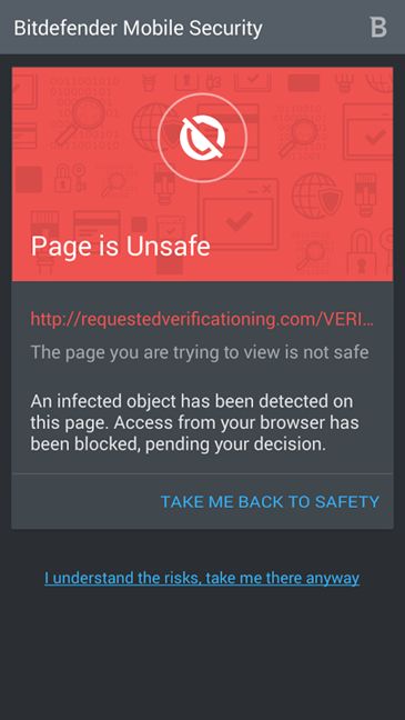 Bitdefender, Seguridad móvil