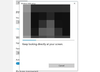 Cara de Windows Hello WindowsHola