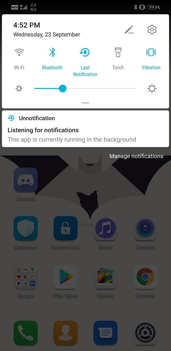 Si desea eliminar una notificación, simplemente ignórela | Cómo recuperar notificaciones eliminadas en Android