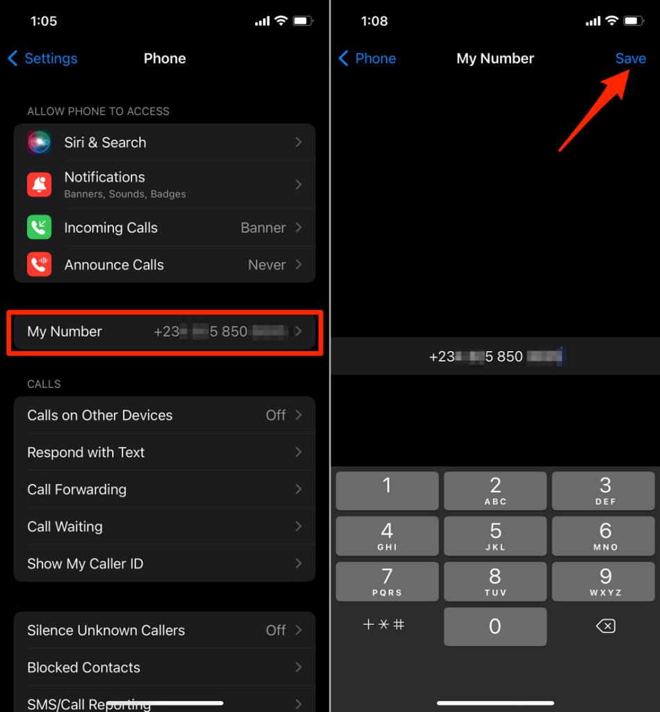 Cómo encontrar su número de teléfono en iPhone y Android Recurso