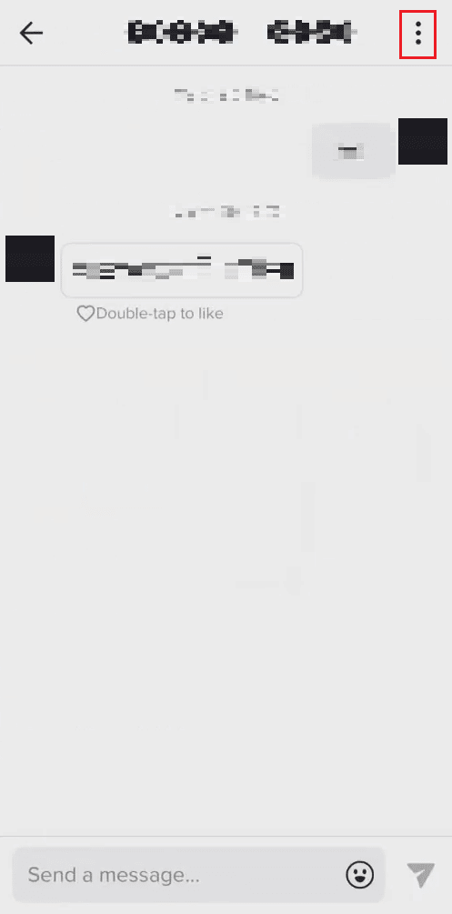 toque el icono de tres puntos en la esquina superior derecha