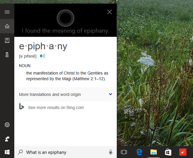 Cortana, preguntas, comandos, Windows 10