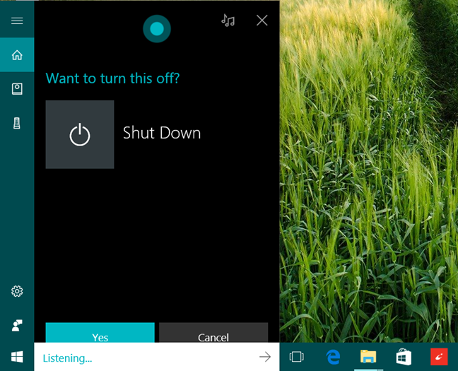 Cortana, preguntas, comandos, Windows 10