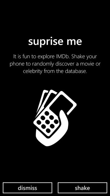 IMDb, Windows Phone, Windows 10 Mobile, Aplicación, Características, Películas, TV, Cines