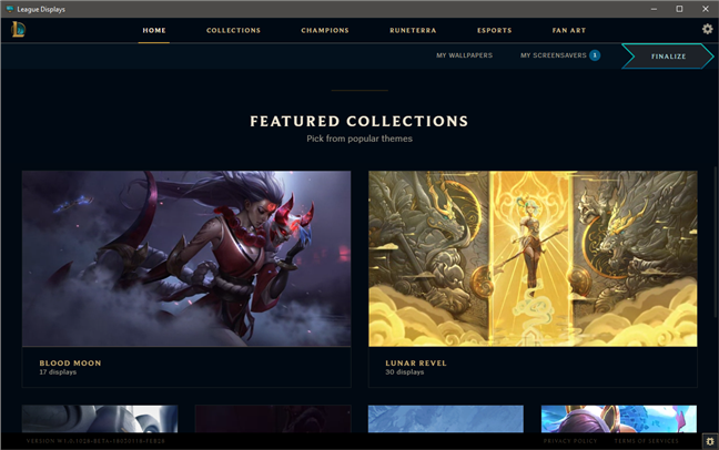 Los salvapantallas y fondos de pantalla de League of Legends
