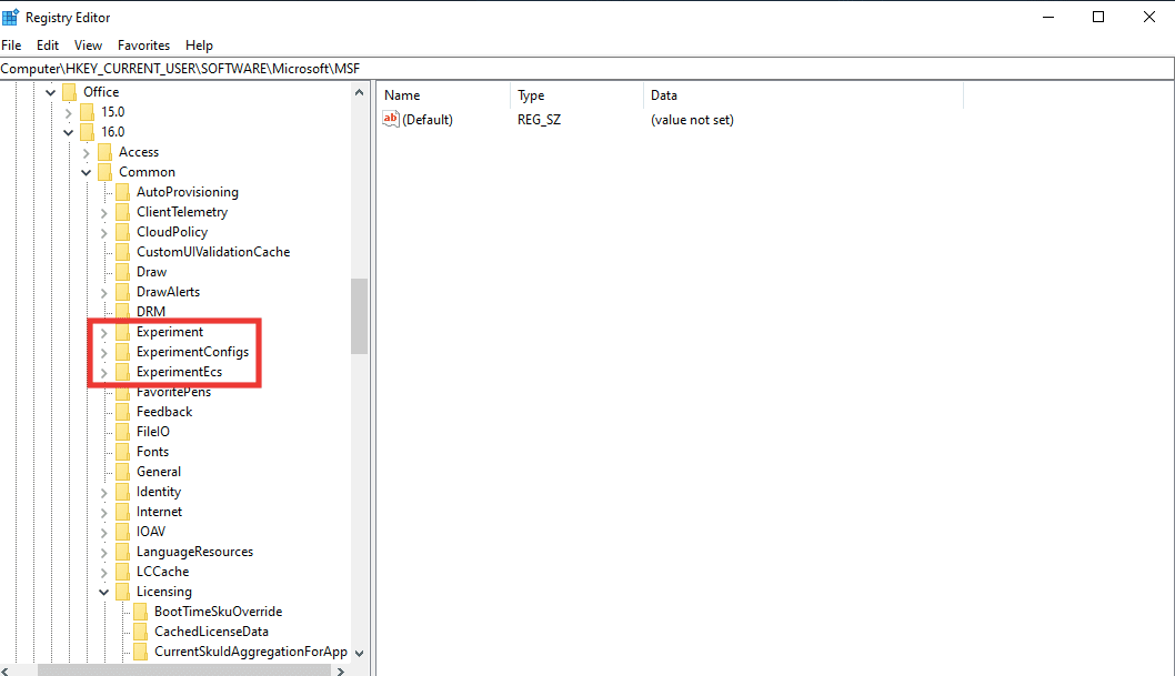 Eliminar la siguiente ruta de carpeta