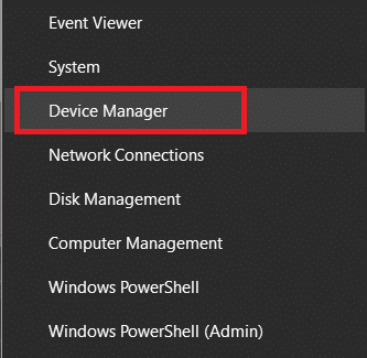 Seleccione Administrador de dispositivos de la siguiente lista de herramientas administrativas |  ¿Cómo deshabilitar o eliminar el adaptador virtual Microsoft WiFi Direct?