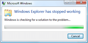 Explorador de Windows dejo de funcionar [SOLUCIONADO]