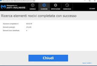 Herramienta antimalware MalwareBytes