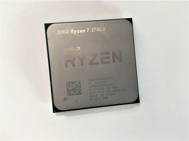 El procesador AMD Ryzen 7 3700X