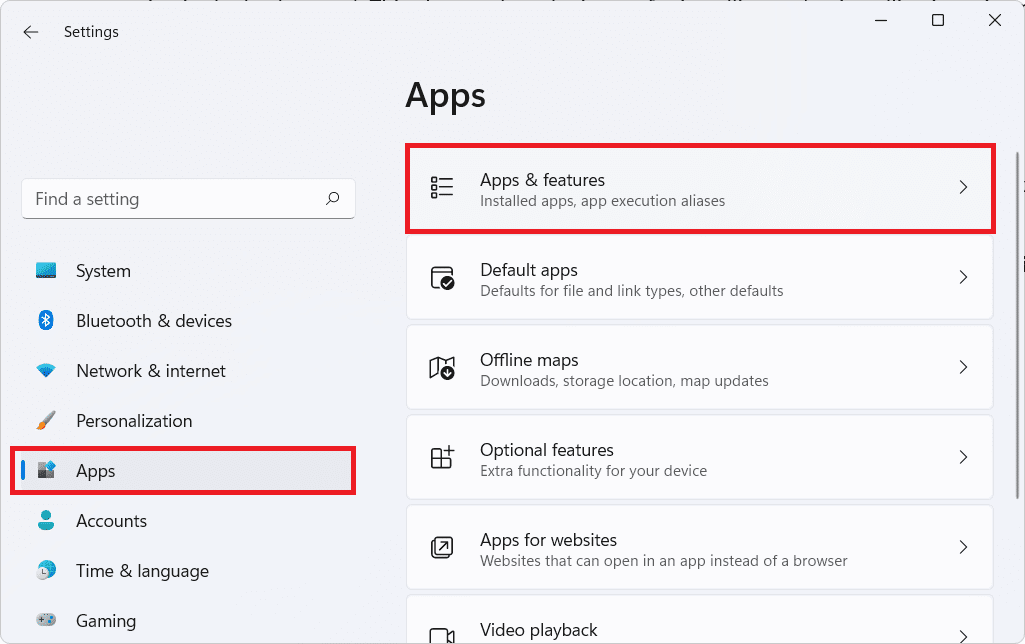 Pestaña Aplicaciones en la sección Configuración.  ¿Cómo deshabilitar la aplicación de teléfono en Windows 11?