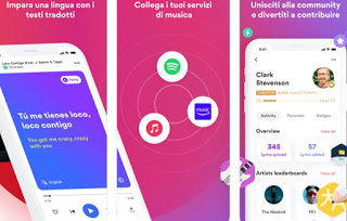 aplicación Musixmatch partidomusix