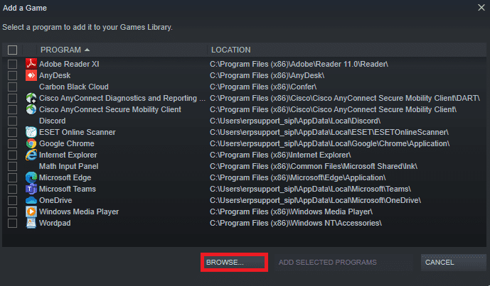En la ventana Agregar un juego, seleccione el juego de Microsoft que desea agregar a Steam. Cómo agregar juegos de Microsoft a Steam usando UWPHook