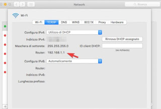 Enrutador IP Mac Plumero