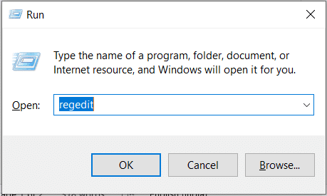 Presione Windows y R para abrir el cuadro de comando Ejecutar.  Escribe regedit y presiona Enter.  Cómo poner la pantalla en blanco y negro en la PC