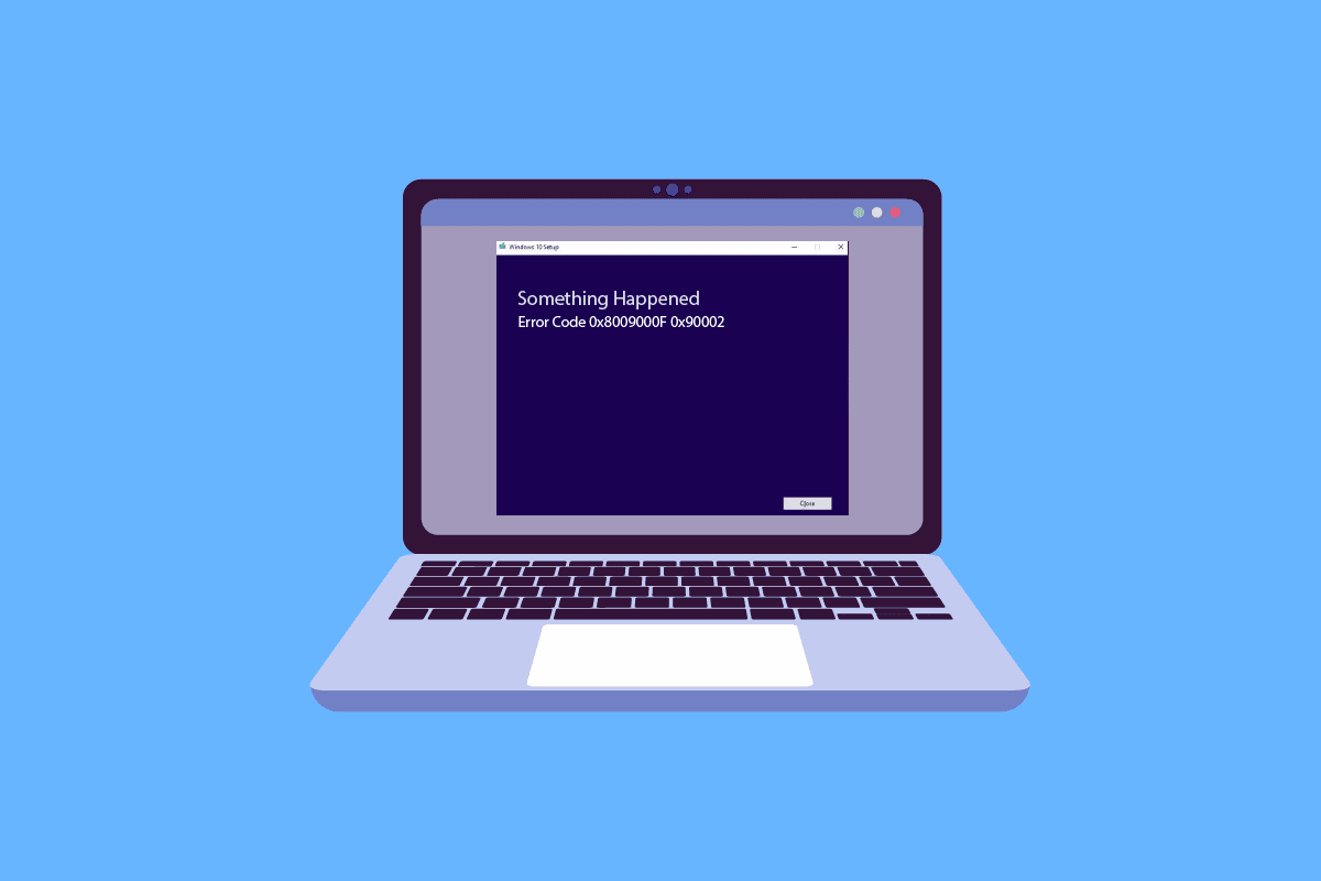 Arreglar el código de error 0x8009000f 0x90002 en Windows 10