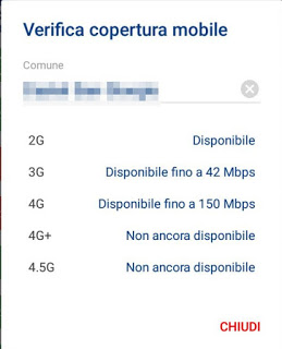 Cobertura móvil desde la app