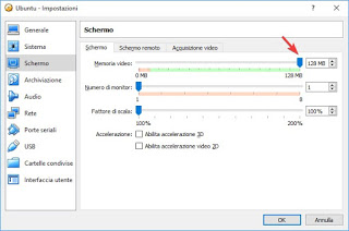 memoria de video virtualbox