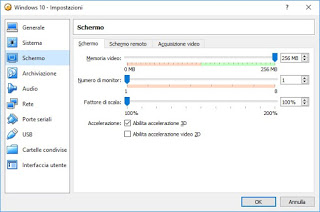 Rendimiento de la caja virtual 3D