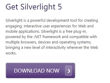 Internet Explorer de 64 bits - Silverlight