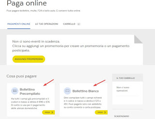 pagar facturas desde el área personal