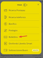 pagar la factura a través de la aplicación