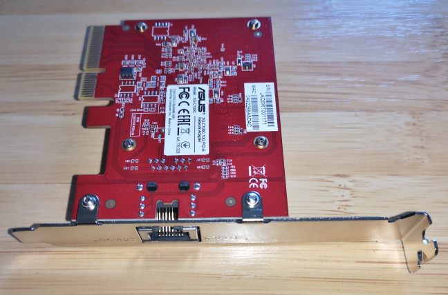 Adaptador de red Ethernet ASUS XG-C100C