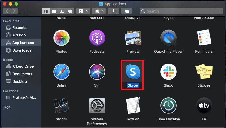 Dentro de la carpeta de la aplicación, busque un ícono de Skype y arrástrelo a la papelera. Cómo arreglar el micrófono que no funciona en Mac