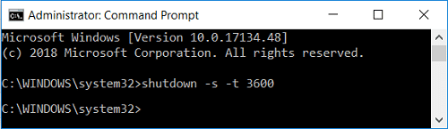 Programe el apagado automático de Windows 10 a través del símbolo del sistema | ¿Cómo programar el apagado automático en Windows 10?